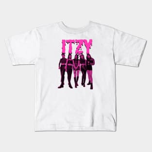 ITZY Pink Kids T-Shirt